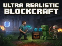Igra Ultra Realistic BlockCraft online