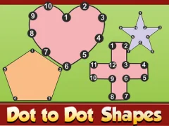 Igra Dot To Dot Shapes online
