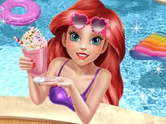 Igra Mermaid Princess Pool Time online