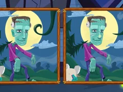 Igra Halloween Find the Differences online