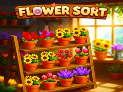 Igra Flower Sort online