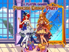 Igra 2 Player Games Princess Design Party online
