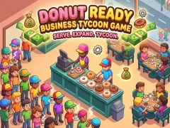 Igra Donut Ready Business Tycoon Game online