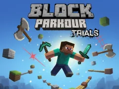 Igra Block Parkour Trials online