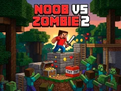 Igra Noob vs Zombie 2 online