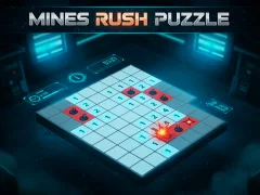 Igra Mines Rush Puzzle online