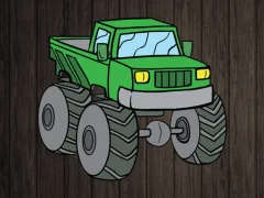 Igra Monster Truck Jigsaw online