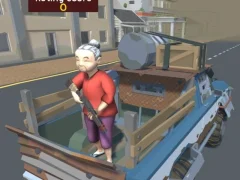 Igra Grandma with Machine Gun Apocalypsis online