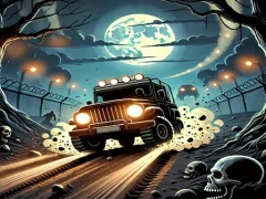 Igra Racing Car Destroying Zombie online