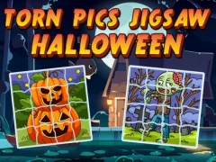 Igra Torn Pics Jigsaw Halloween online