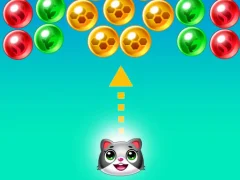 Igra Save the cats Bubble shooter online