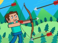 Igra Noob Archer Monster Attack online