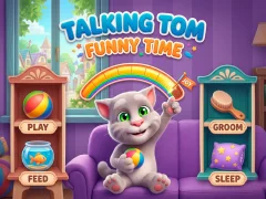 Igra Talking Tom Funny Time online