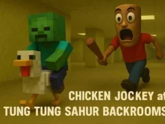 Igra Chicken Jockey at Tung Tung Sahur Backrooms online