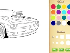 Igra Car Coloring Book online