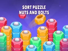 Igra Sort Puzzle Nuts and Bolts online