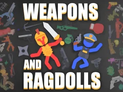 Igra Weapons and Ragdolls online