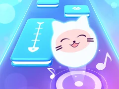 Igra Music Cat! Piano Tiles Game 3D online