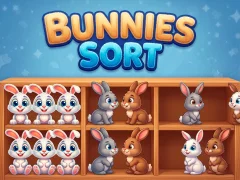 Igra Bunnies Sort online
