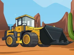 Igra Bulldozer Jigsaw online