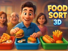 Igra Food Sort 3D online