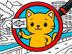 Igra Find The Cat Cat Search online