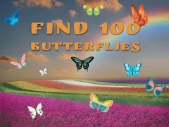 Igra Find 100 butterflies online
