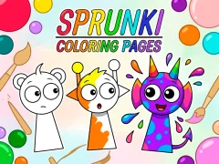 Igra Sprunki Coloring Pages online