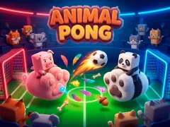 Igra Animal Paws Pong online