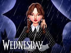 Igra Celebrity Wednesday Addams Style online