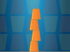 Igra Cups Tower Builder online