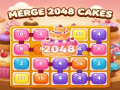 Igra Merge 2048 cakes online