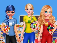 Igra BFF Princess Vote For  FIFA 2018 Quarter Finals online