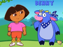 Igra Dora's Meet My Friends online