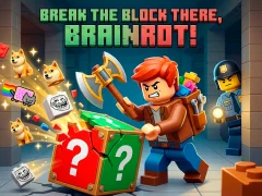 Igra Break the block there, Brainrot! online