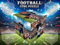 Igra Football Cube Puzzle online