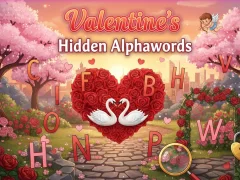 Igra Valentine's Hidden Alphawords online