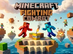 Igra Minecrafts Fighting Combat online