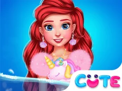 Igra Princess Turned Into Mermaid online