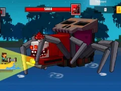 Igra Pirate Block Craft Monster Shooter online