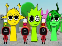 Igra Squid Sprunki Tap 2 online