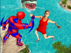 Igra Superhero Police Speed Hero Rescue Mission online