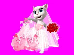 Igra Talking Tom Angela City Wedding Boutique online