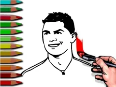 Igra Ronaldo Coloring Book online