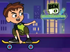 Igra Ben 10 Skateboarding online