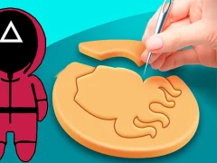 Igra Squid Game cookie Puzzle online