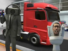 Igra Truck Simulator Skibidi Toilet online