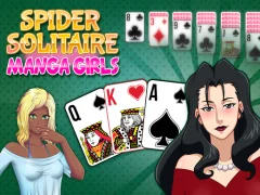 Igra Spider Solitaire Manga Girls online