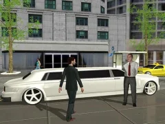 Igra Limo Taxi Driving Simulator: Limousine Car Games online