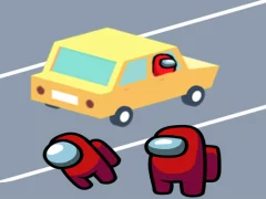 Igra Among Us Car Race online